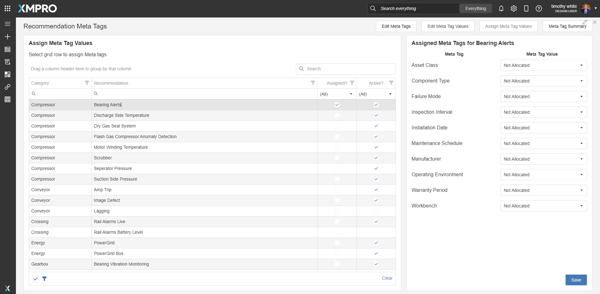 Recommendation Analysis Meta Tag Application