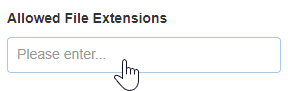 Adding File Extensions