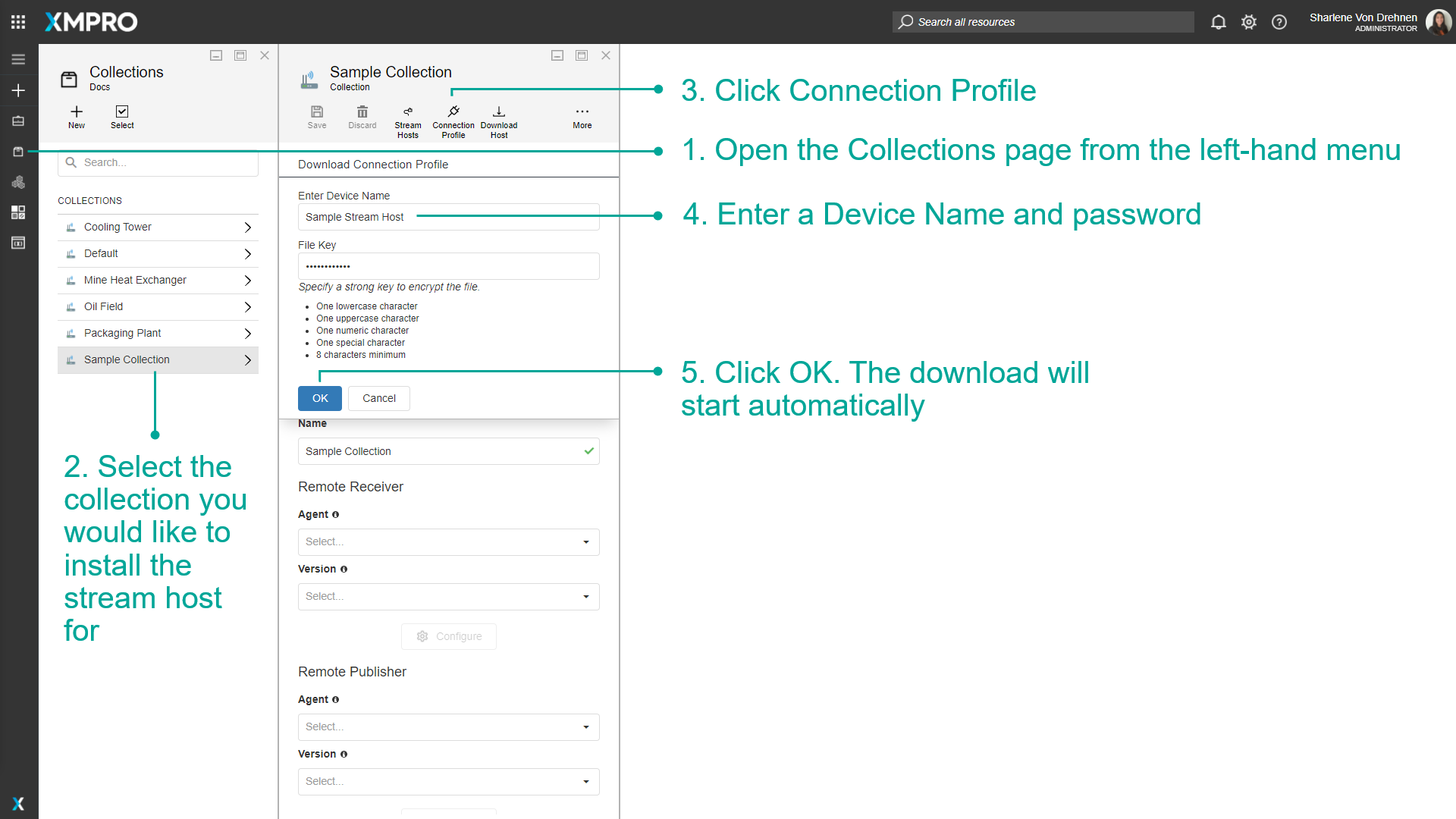 Download Connection Profile
