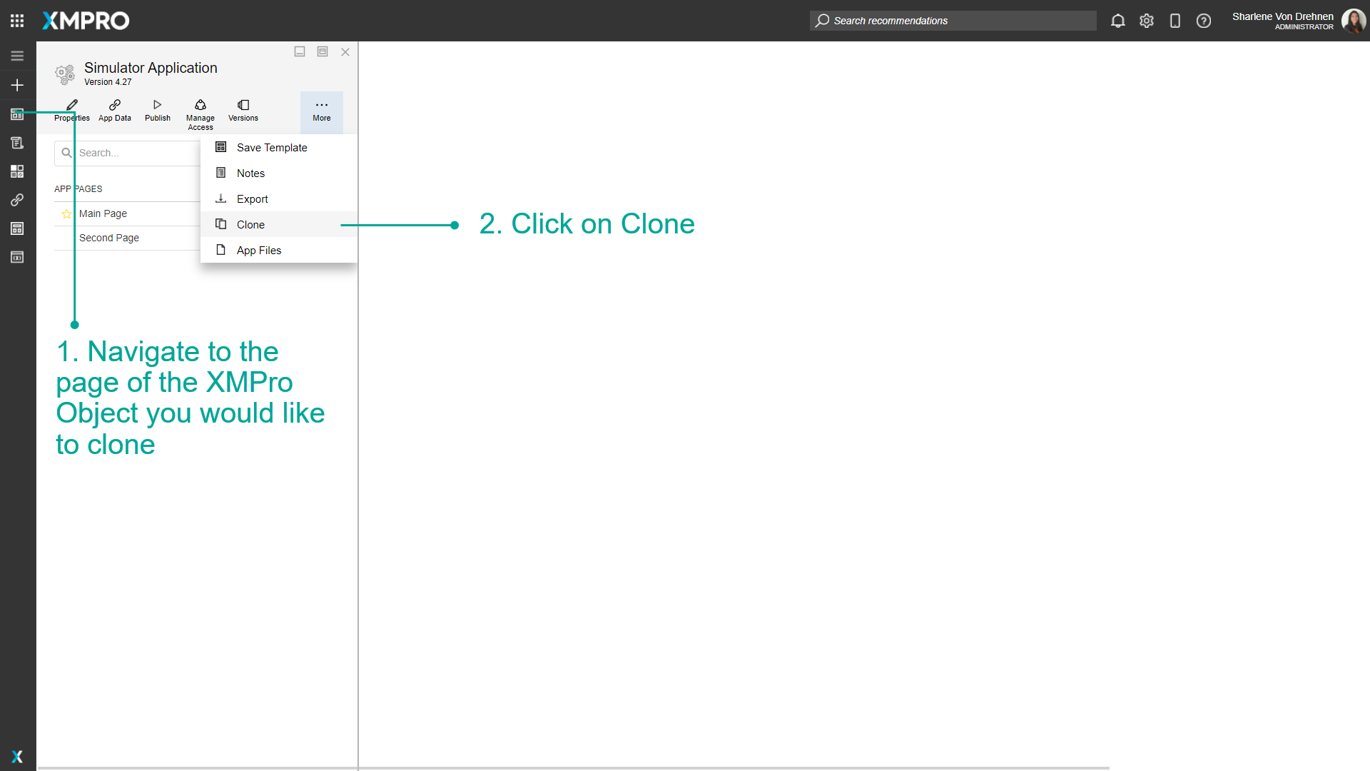 Clone Step 1
