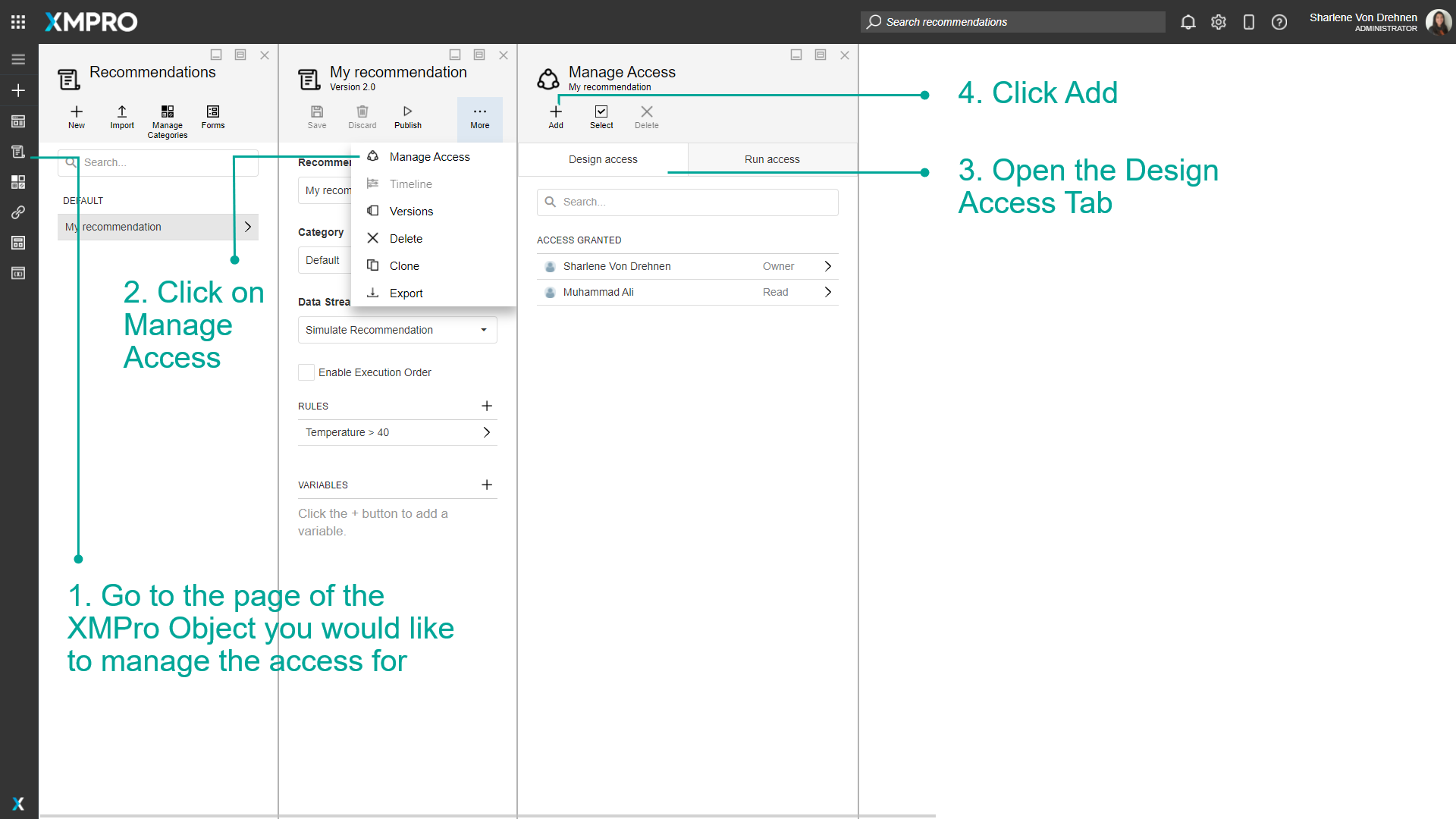 Manage Access 1