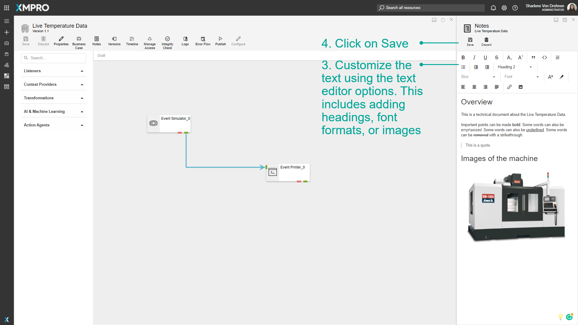 Notes Editor