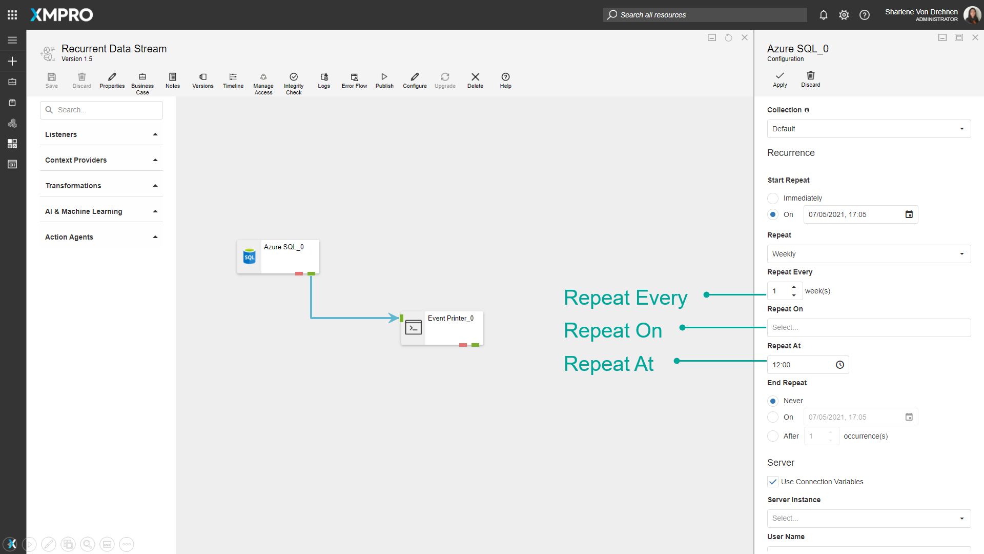 Repeat On Configuration